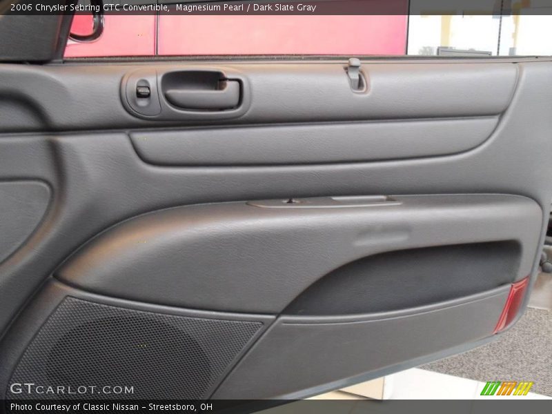 Magnesium Pearl / Dark Slate Gray 2006 Chrysler Sebring GTC Convertible