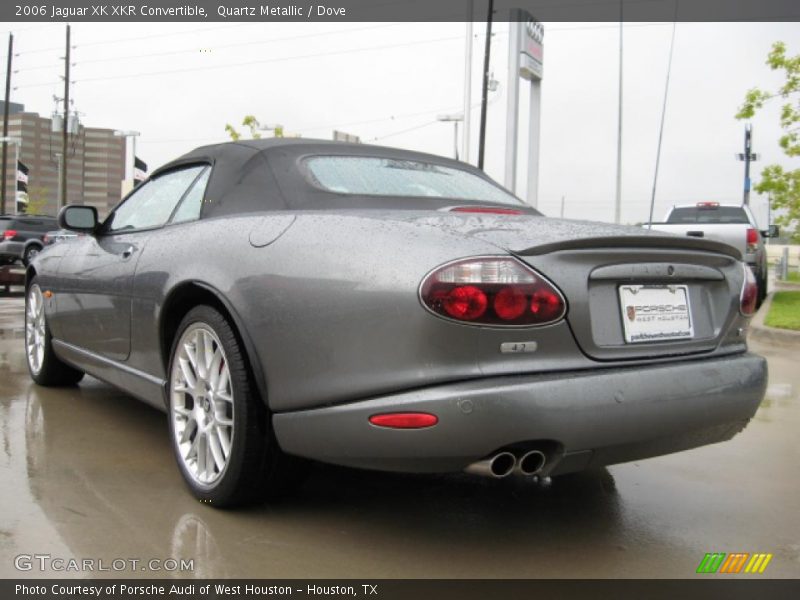 Quartz Metallic / Dove 2006 Jaguar XK XKR Convertible