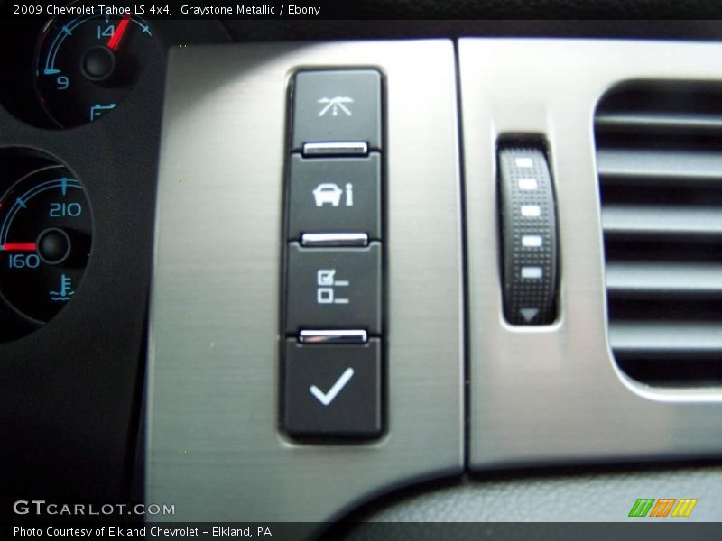 Graystone Metallic / Ebony 2009 Chevrolet Tahoe LS 4x4