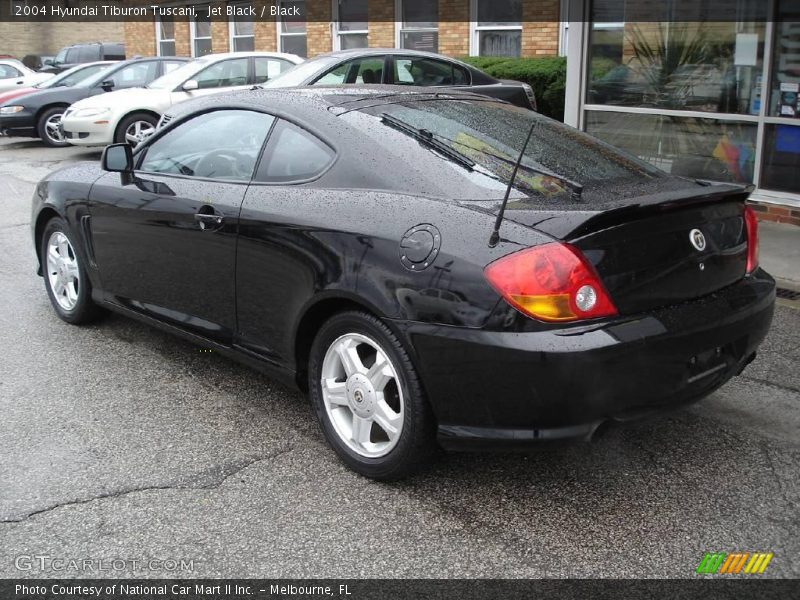 Jet Black / Black 2004 Hyundai Tiburon Tuscani