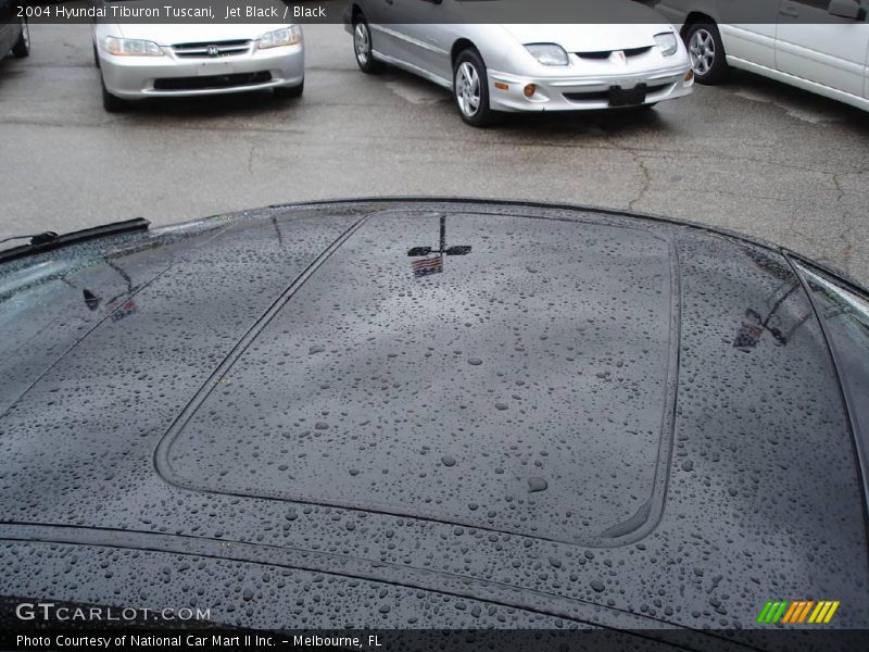 Jet Black / Black 2004 Hyundai Tiburon Tuscani