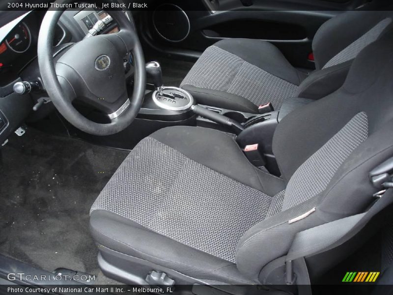 Jet Black / Black 2004 Hyundai Tiburon Tuscani