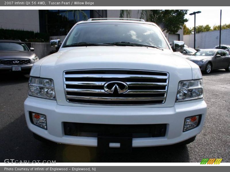 Tuscan Pearl / Willow Beige 2007 Infiniti QX 56 4WD