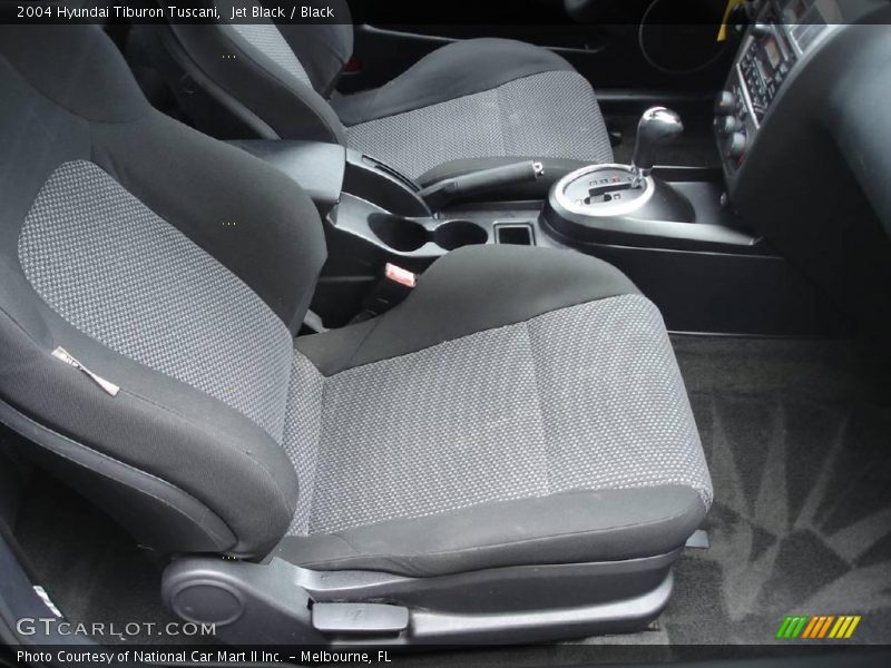 Jet Black / Black 2004 Hyundai Tiburon Tuscani