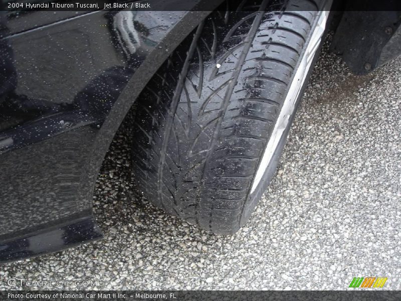 Jet Black / Black 2004 Hyundai Tiburon Tuscani