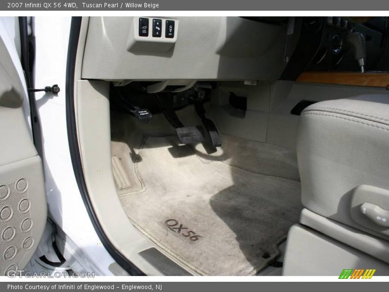 Tuscan Pearl / Willow Beige 2007 Infiniti QX 56 4WD