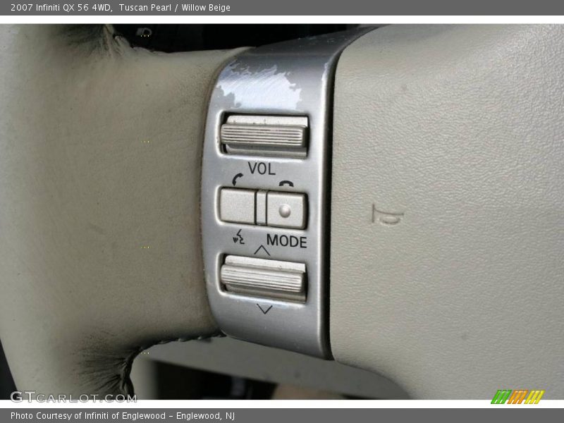 Tuscan Pearl / Willow Beige 2007 Infiniti QX 56 4WD