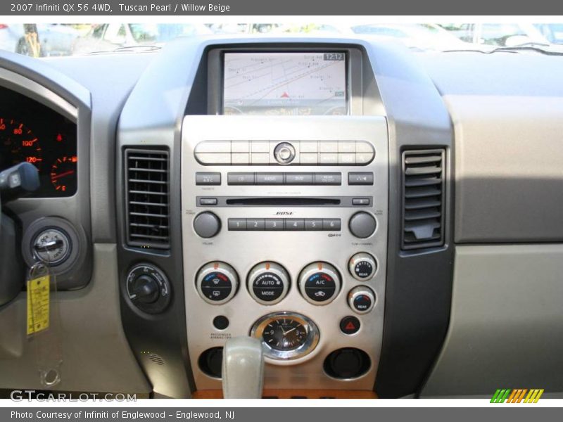 Tuscan Pearl / Willow Beige 2007 Infiniti QX 56 4WD