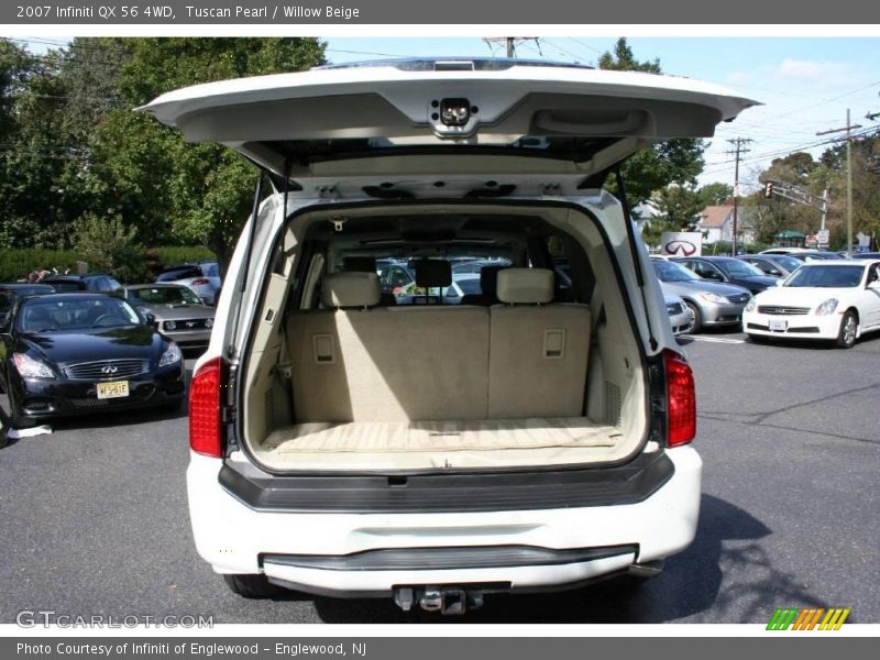 Tuscan Pearl / Willow Beige 2007 Infiniti QX 56 4WD