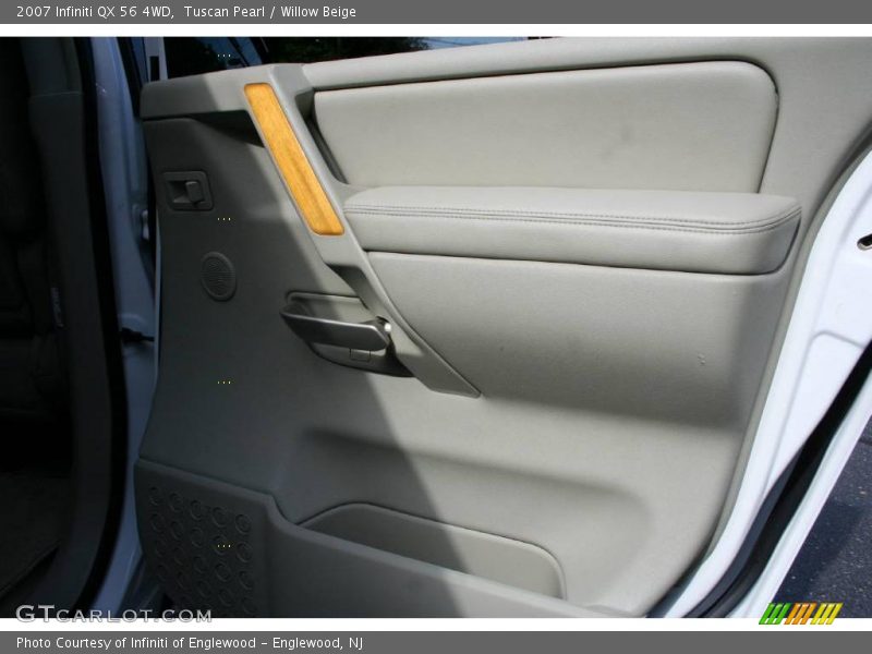 Tuscan Pearl / Willow Beige 2007 Infiniti QX 56 4WD