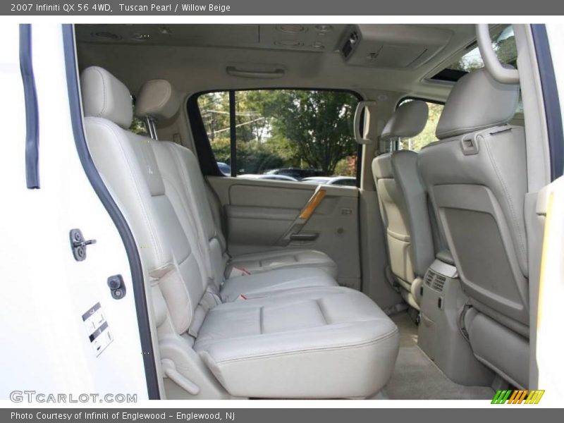 Tuscan Pearl / Willow Beige 2007 Infiniti QX 56 4WD