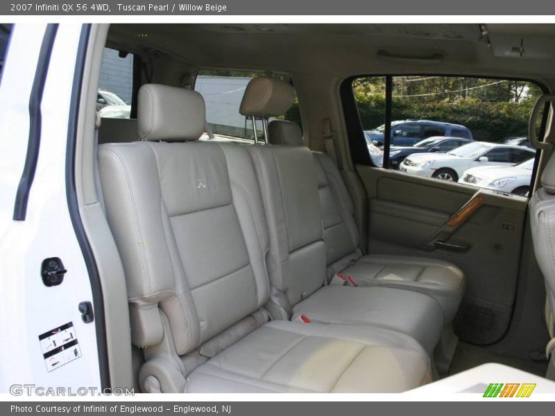 Tuscan Pearl / Willow Beige 2007 Infiniti QX 56 4WD