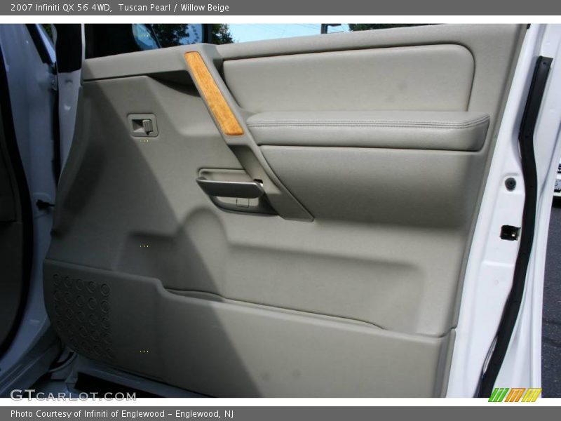 Tuscan Pearl / Willow Beige 2007 Infiniti QX 56 4WD