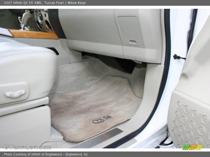 Tuscan Pearl / Willow Beige 2007 Infiniti QX 56 4WD