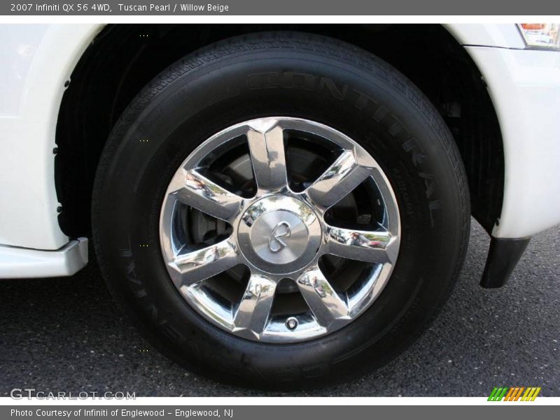 Tuscan Pearl / Willow Beige 2007 Infiniti QX 56 4WD