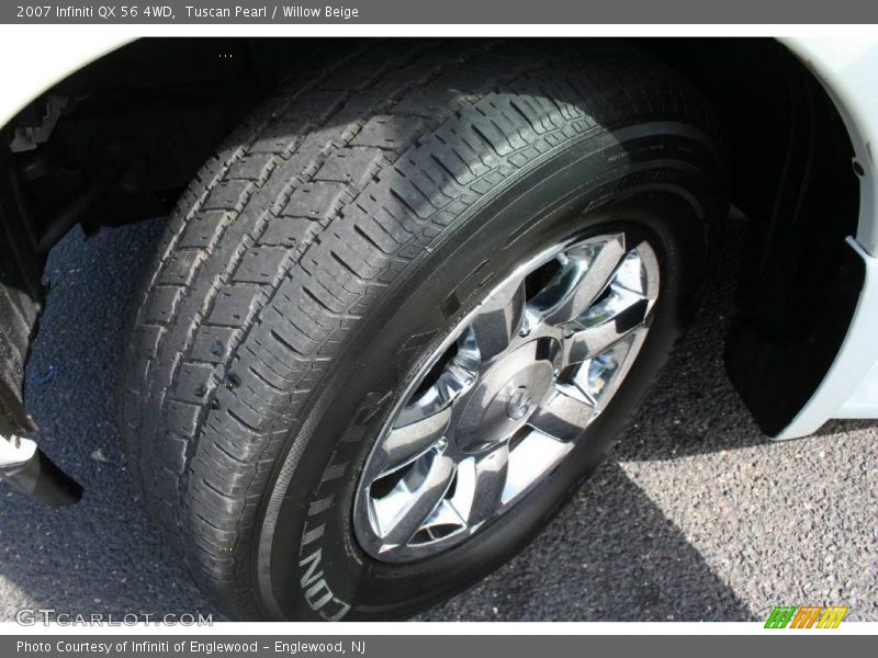 Tuscan Pearl / Willow Beige 2007 Infiniti QX 56 4WD