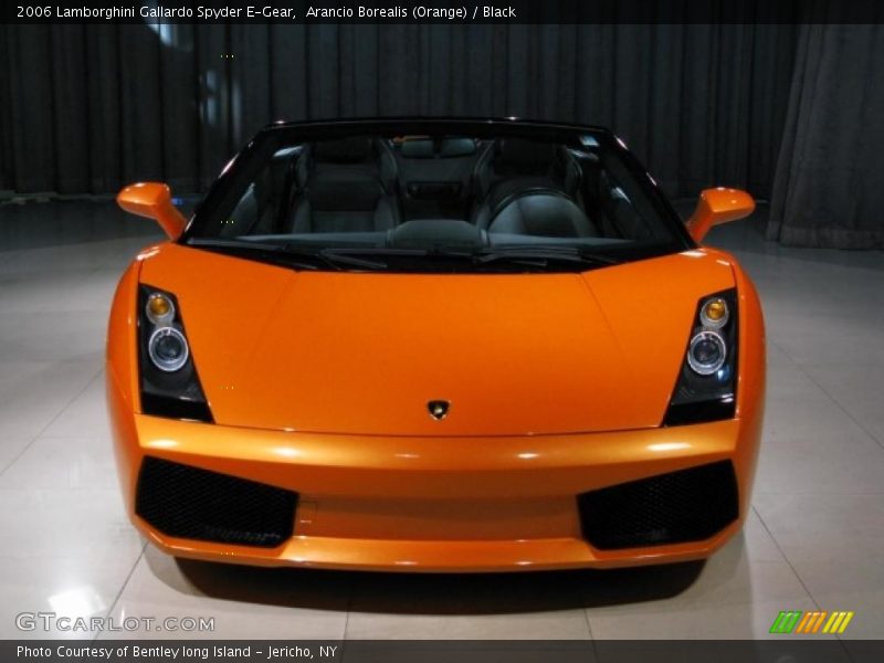 Arancio Borealis (Orange) / Black 2006 Lamborghini Gallardo Spyder E-Gear