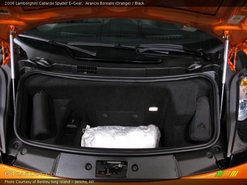 Arancio Borealis (Orange) / Black 2006 Lamborghini Gallardo Spyder E-Gear