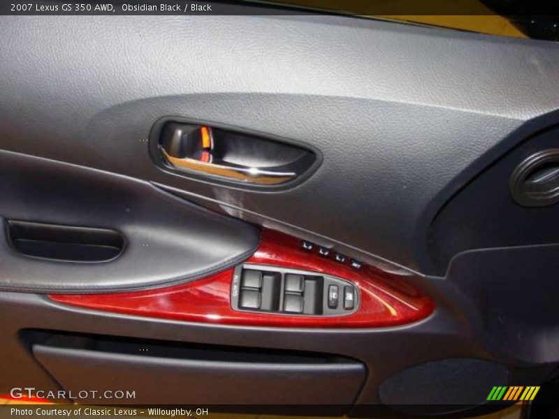 Obsidian Black / Black 2007 Lexus GS 350 AWD