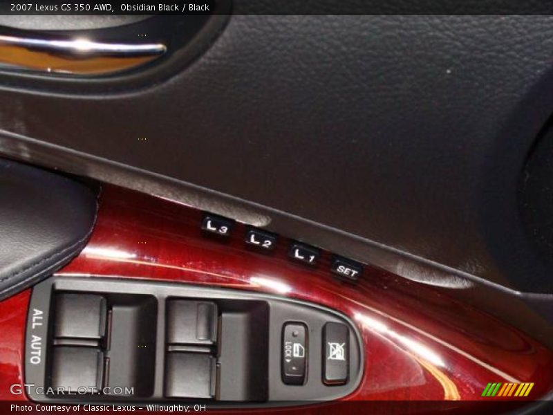 Obsidian Black / Black 2007 Lexus GS 350 AWD