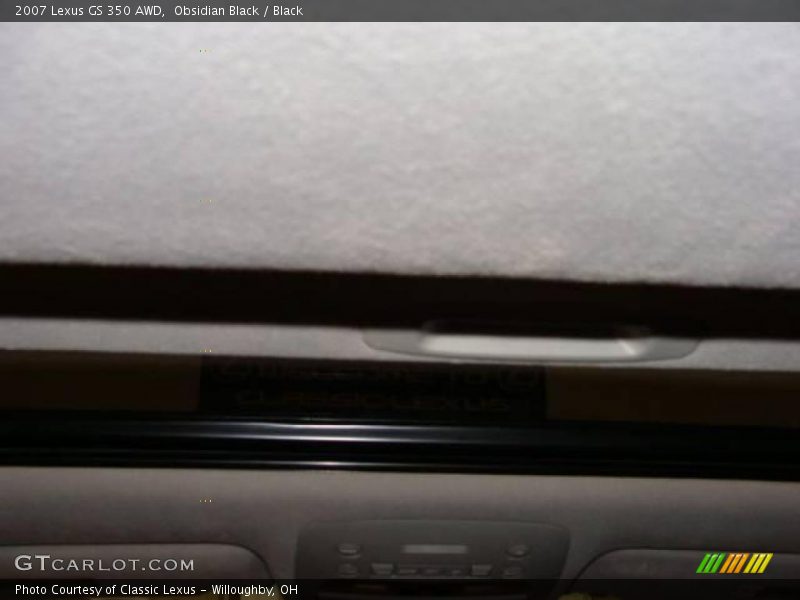 Obsidian Black / Black 2007 Lexus GS 350 AWD