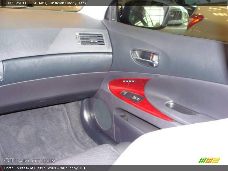 Obsidian Black / Black 2007 Lexus GS 350 AWD