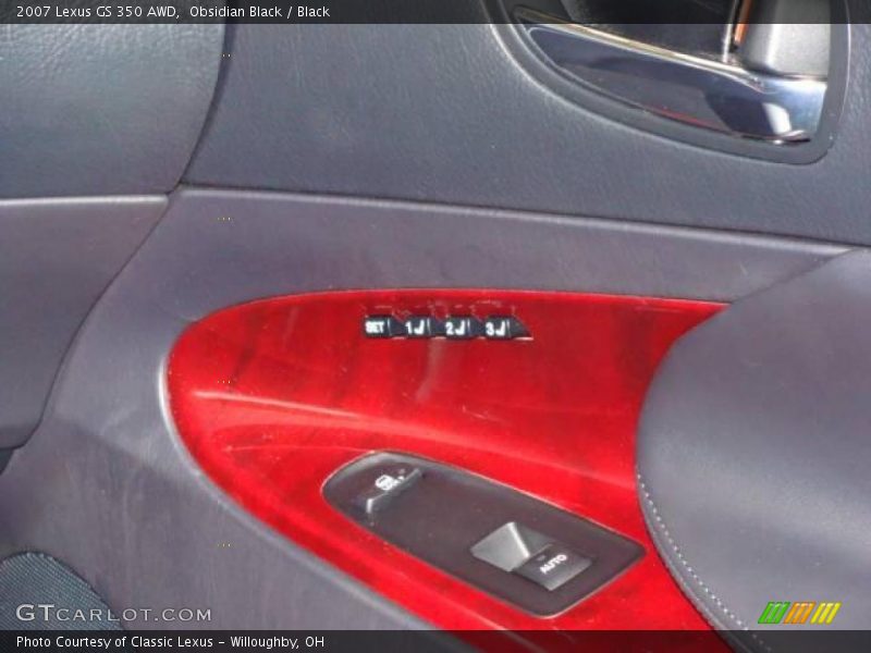 Obsidian Black / Black 2007 Lexus GS 350 AWD