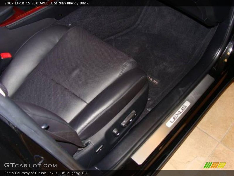 Obsidian Black / Black 2007 Lexus GS 350 AWD