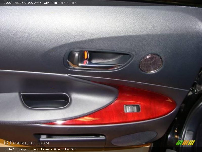 Obsidian Black / Black 2007 Lexus GS 350 AWD