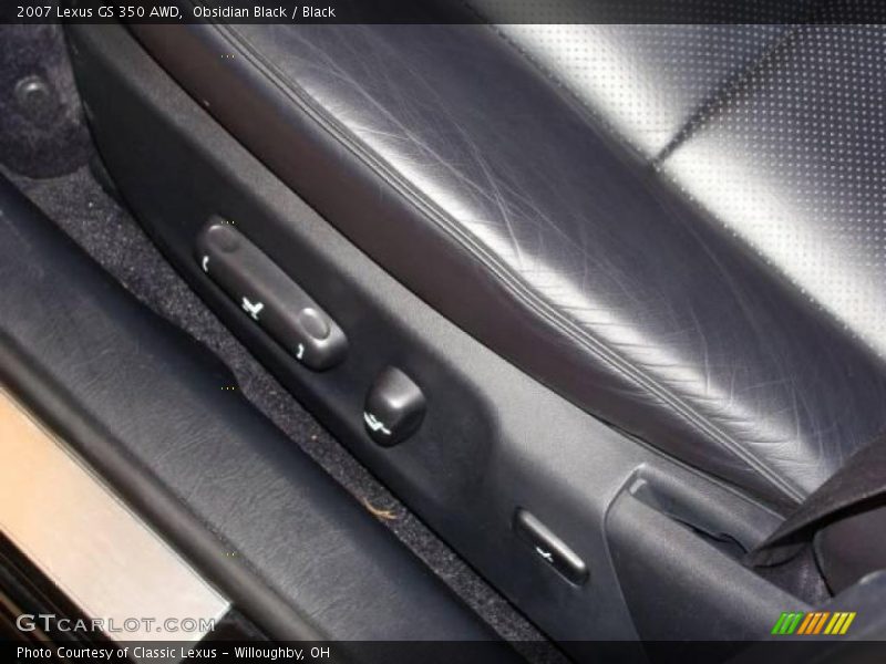 Obsidian Black / Black 2007 Lexus GS 350 AWD