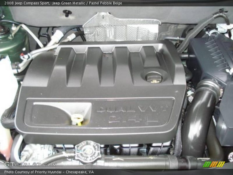 Jeep Green Metallic / Pastel Pebble Beige 2008 Jeep Compass Sport