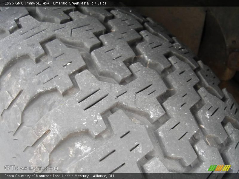 Emerald Green Metallic / Beige 1996 GMC Jimmy SLS 4x4