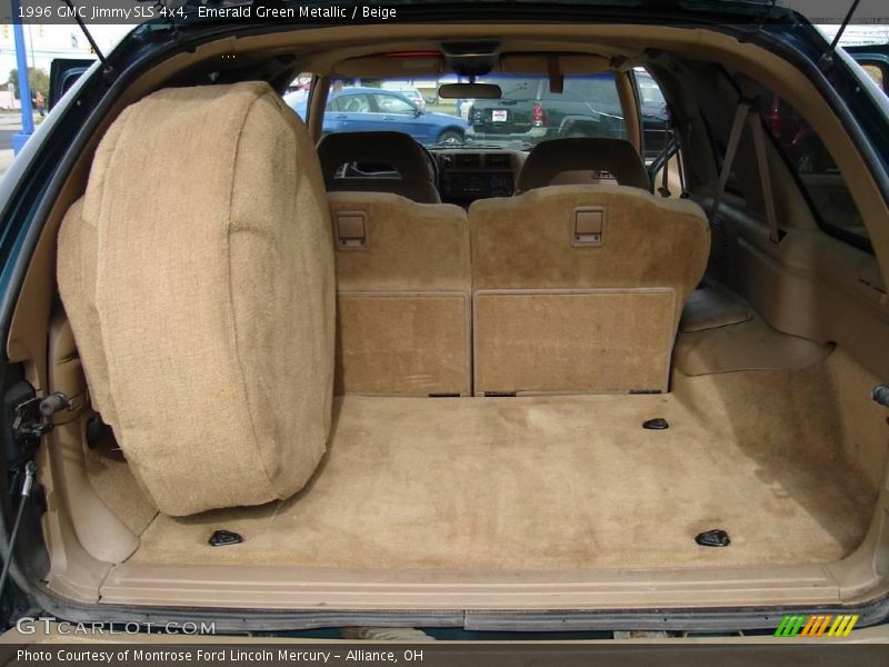 Emerald Green Metallic / Beige 1996 GMC Jimmy SLS 4x4