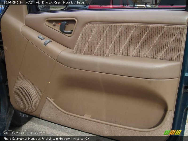 Emerald Green Metallic / Beige 1996 GMC Jimmy SLS 4x4