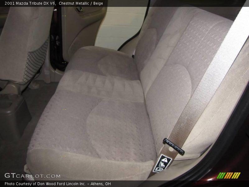 Chestnut Metallic / Beige 2001 Mazda Tribute DX V6