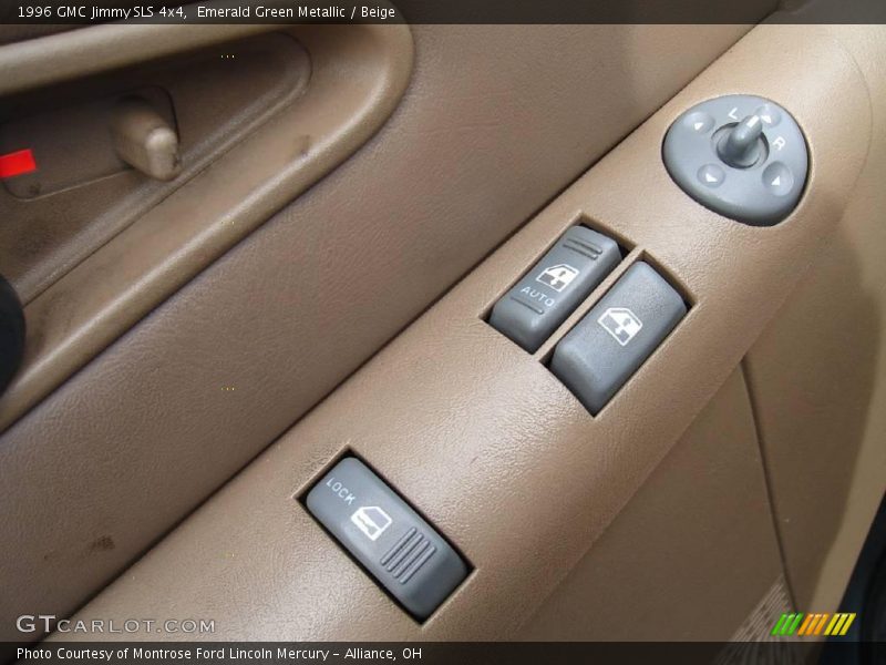 Emerald Green Metallic / Beige 1996 GMC Jimmy SLS 4x4