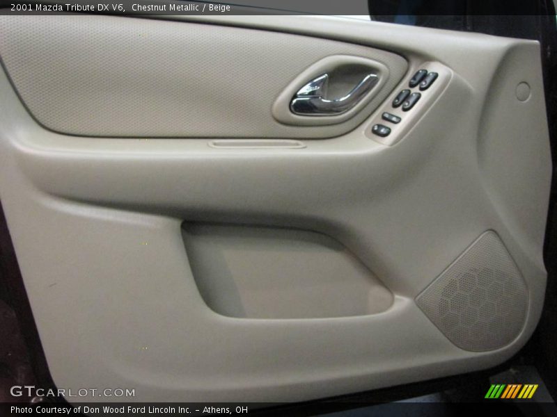 Chestnut Metallic / Beige 2001 Mazda Tribute DX V6