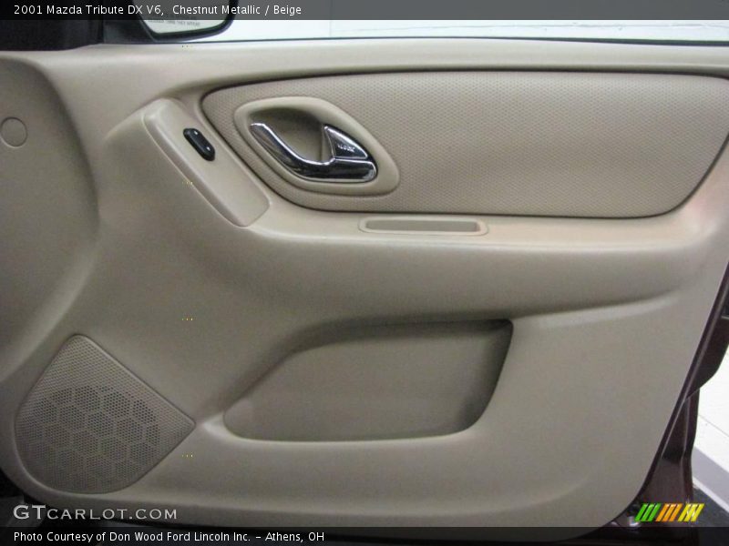 Chestnut Metallic / Beige 2001 Mazda Tribute DX V6