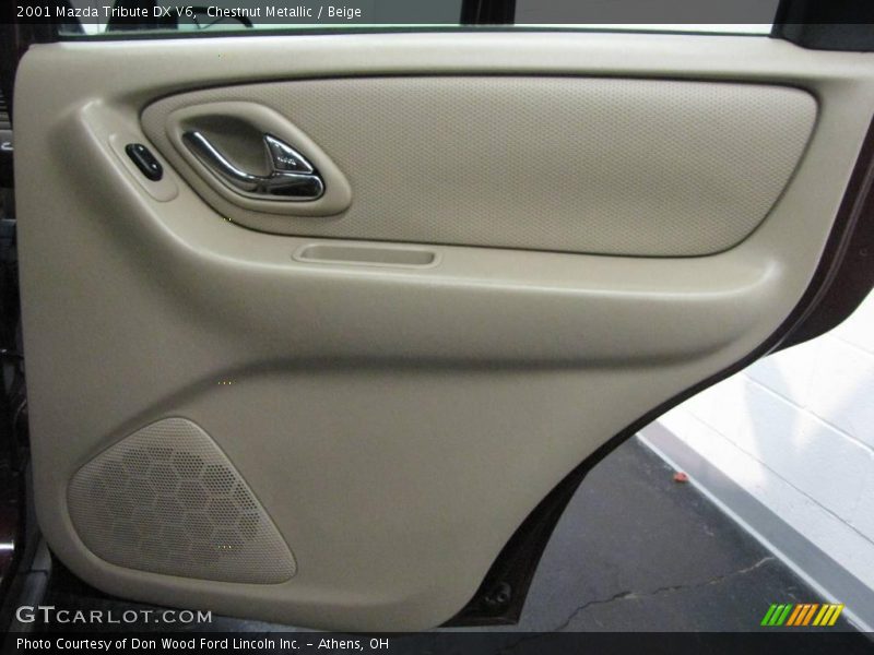 Chestnut Metallic / Beige 2001 Mazda Tribute DX V6