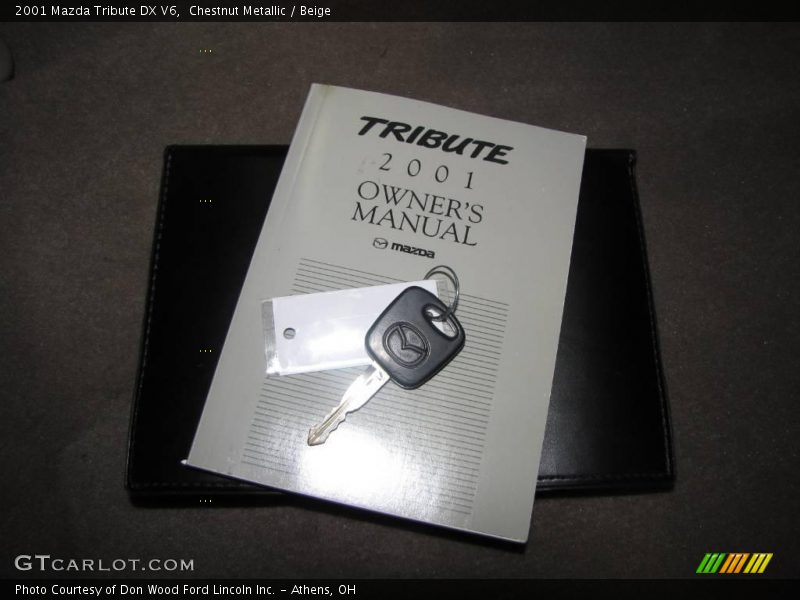 Chestnut Metallic / Beige 2001 Mazda Tribute DX V6