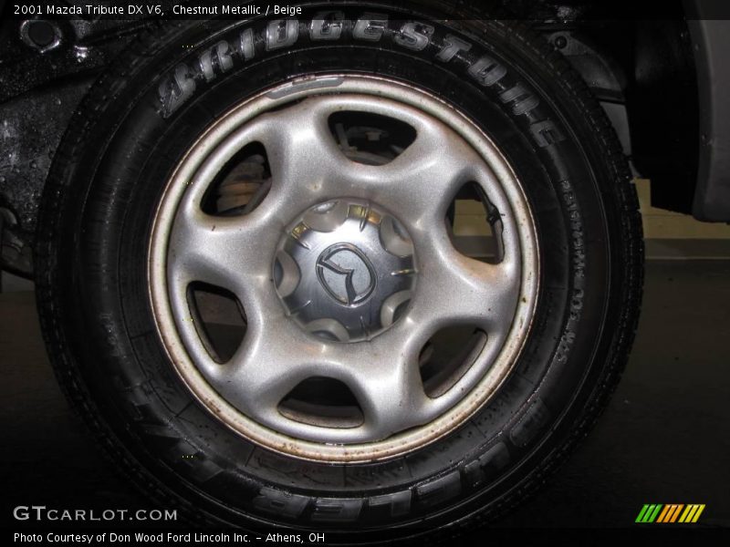 Chestnut Metallic / Beige 2001 Mazda Tribute DX V6