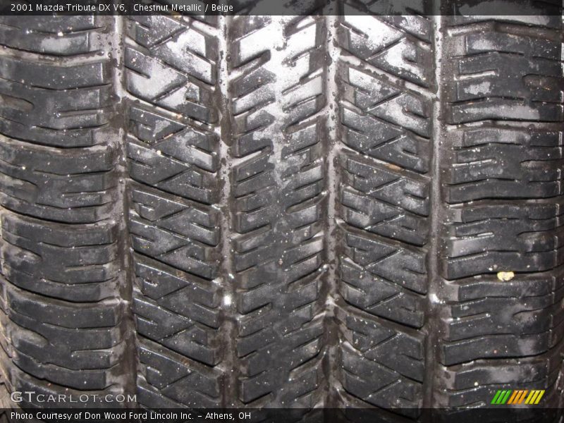 Chestnut Metallic / Beige 2001 Mazda Tribute DX V6