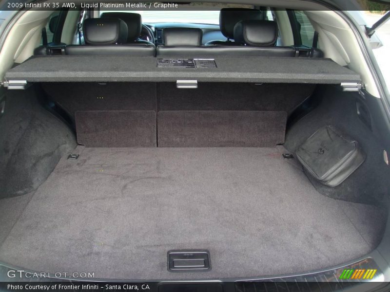 Liquid Platinum Metallic / Graphite 2009 Infiniti FX 35 AWD