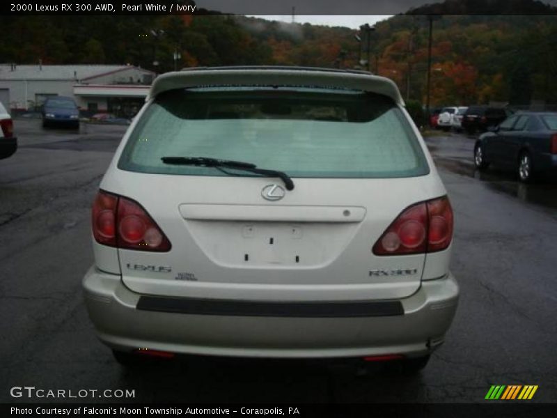 Pearl White / Ivory 2000 Lexus RX 300 AWD