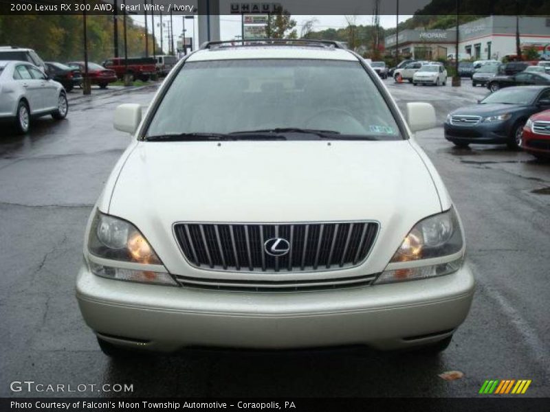 Pearl White / Ivory 2000 Lexus RX 300 AWD