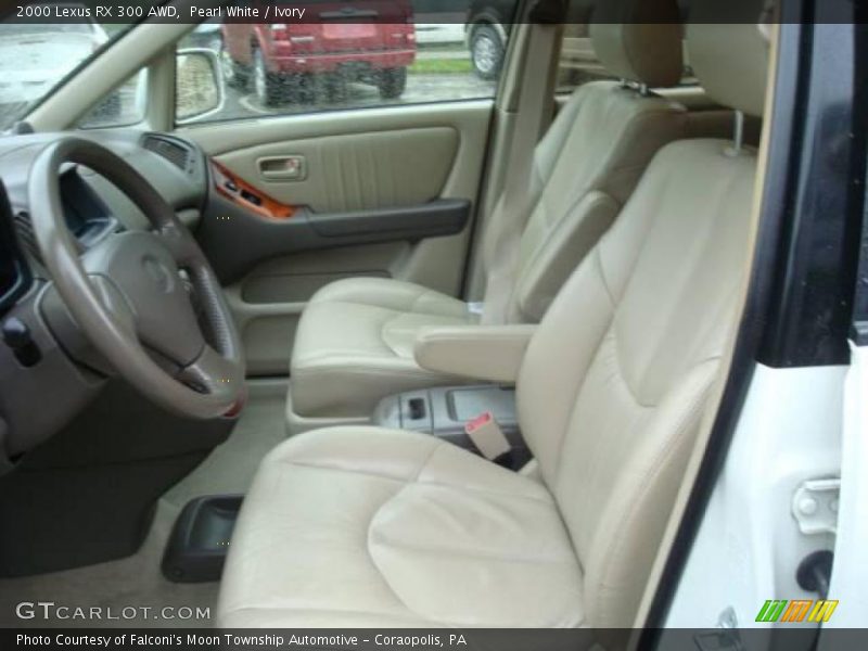 Pearl White / Ivory 2000 Lexus RX 300 AWD