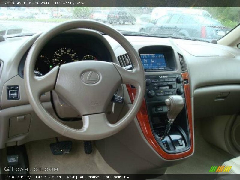 Pearl White / Ivory 2000 Lexus RX 300 AWD