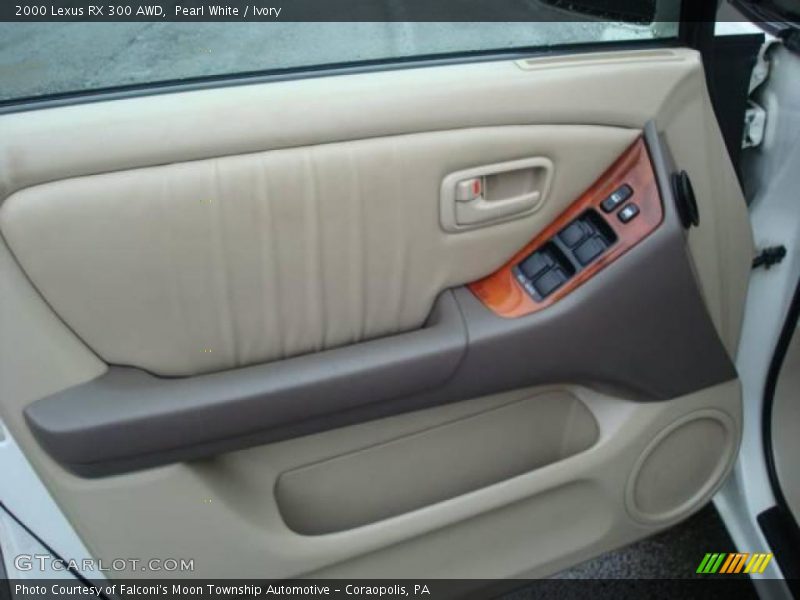 Pearl White / Ivory 2000 Lexus RX 300 AWD