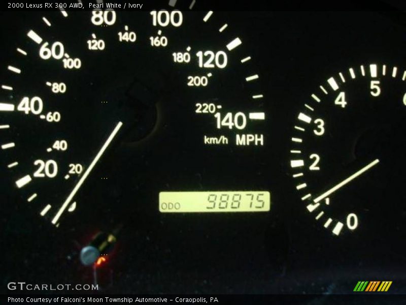 Pearl White / Ivory 2000 Lexus RX 300 AWD