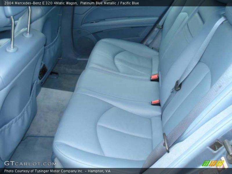 Platinum Blue Metallic / Pacific Blue 2004 Mercedes-Benz E 320 4Matic Wagon